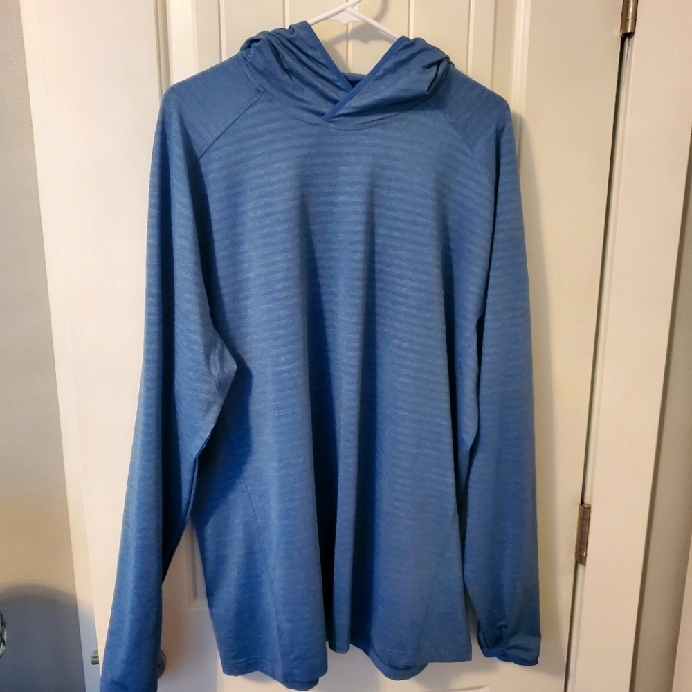 KÜHL AIRKÜHL men's xxl hooded pullover shirt with thumbholes
